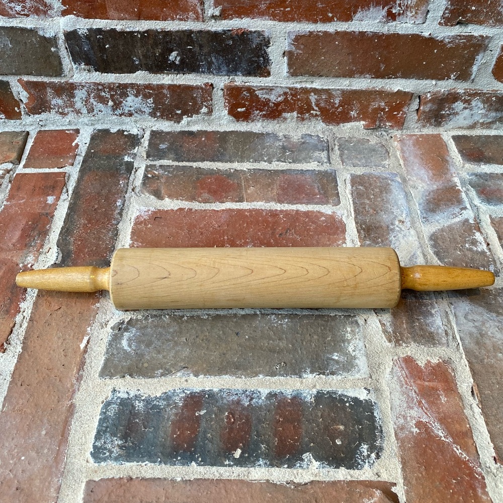Vintage Foley Wooden Rolling Pin with Ball Bearings 18”